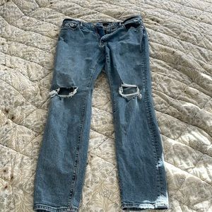 Abercrombie & Fitch ripped jeans